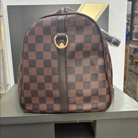 Checkered bag